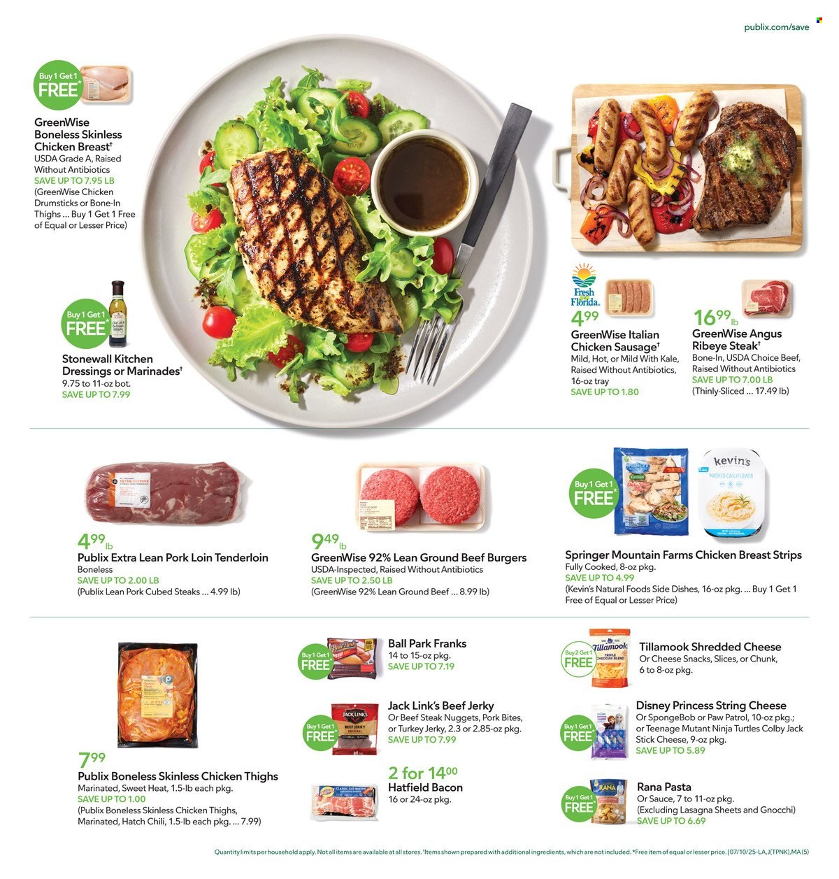 Publix ad - 07/10/2025 - 07/16/2025. Page 5