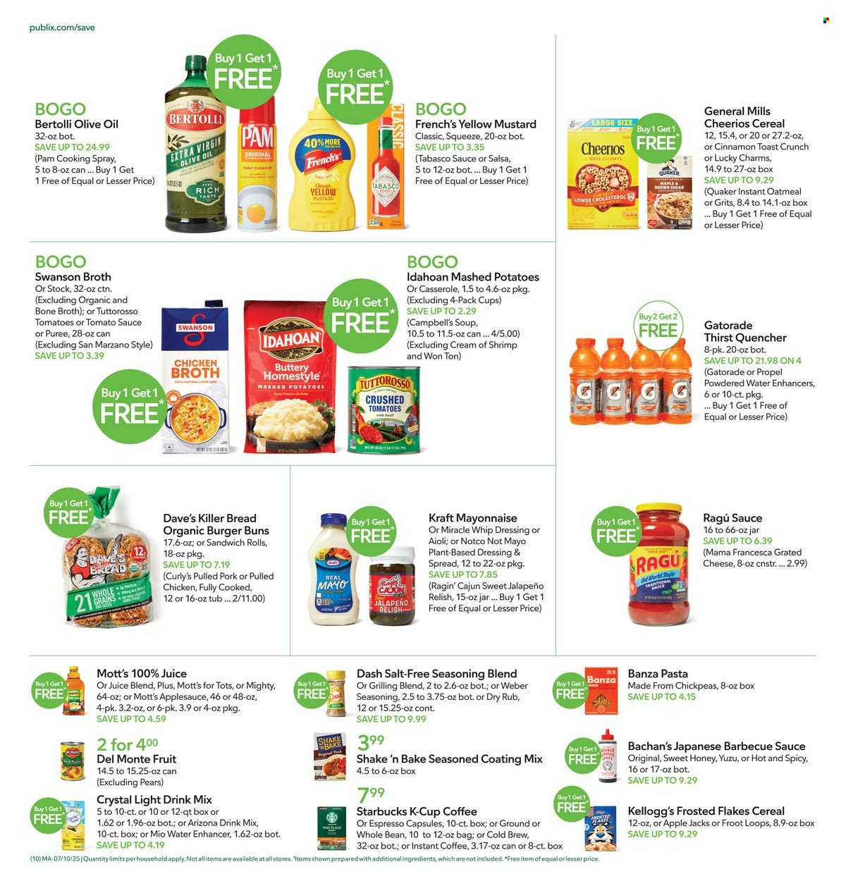 Publix ad - 07/10/2025 - 07/16/2025. Page 10