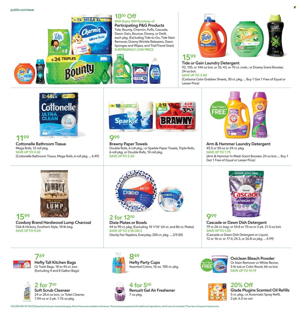 Publix ad - 07/10/2025 - 07/16/2025. Page 14