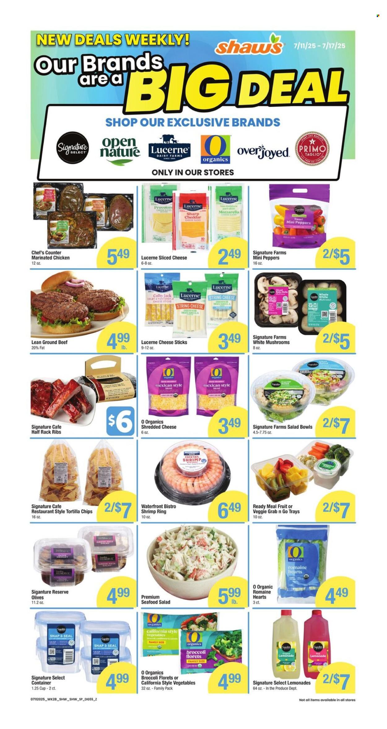 Shaw’s ad - 07/11/2025 - 07/17/2025. Page 2