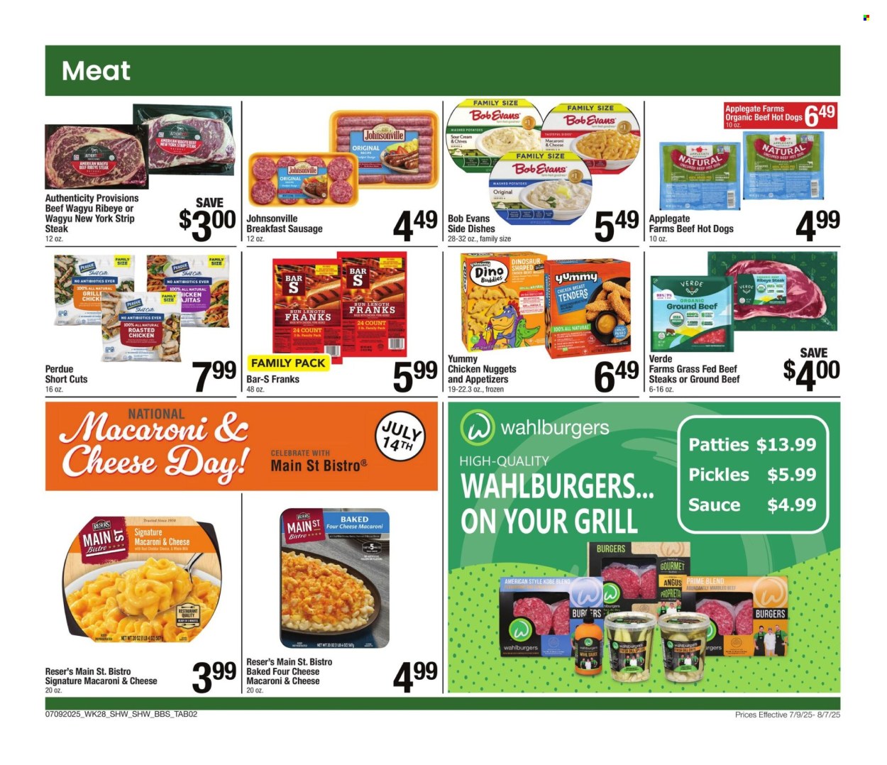 Shaw’s ad - 07/09/2025 - 08/07/2025. Page 2