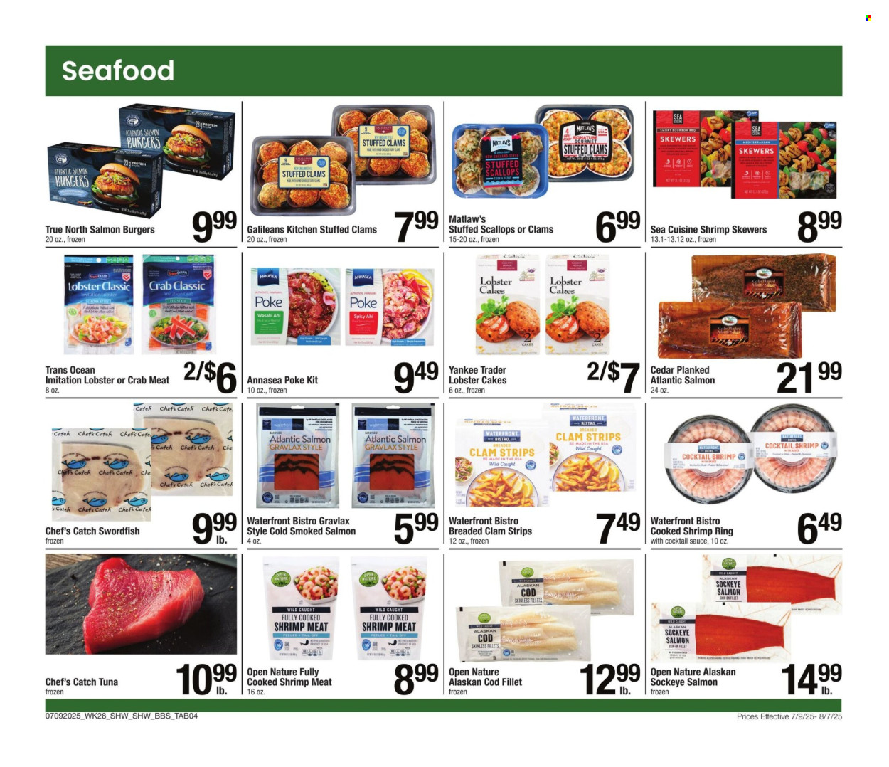 Shaw’s ad - 07/09/2025 - 08/07/2025. Page 4