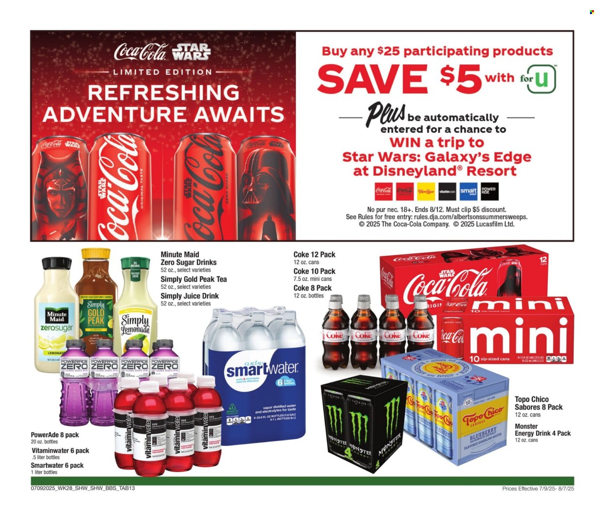 Shaw’s ad - 07/09/2025 - 08/07/2025. Page 13