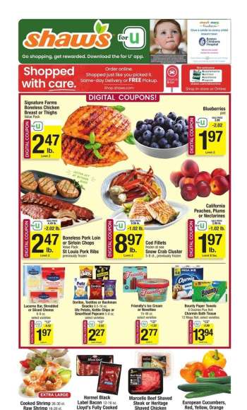 Shaw’s Flyer - 07/11/2025 - 07/17/2025.