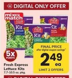 Fresh Express Lettuce Kits