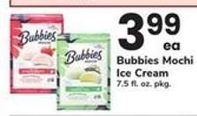 Bubbies Mochi Ice Cream