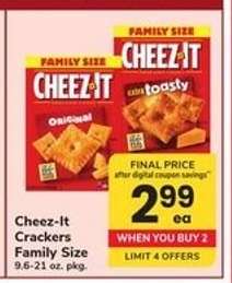 Cheez-It Crackers Family Size