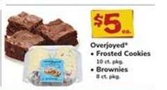 Overjoyed Frosted Cookies/Brownies