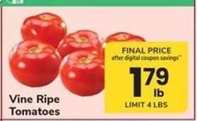 Vine Ripe Tomatoes