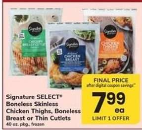 Signature SELECT Boneless Skinless Chicken