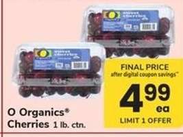 O Organics Cherries