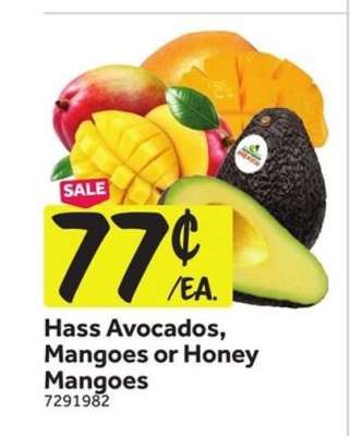 Hass Avocados, Mangoes or Honey Mangoes