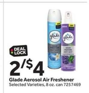 Glade Aerosol Air Freshener