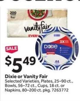 Dixie or Vanity Fair