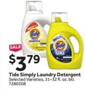 Tide Simply Laundry Detergent