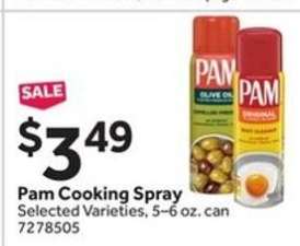 Pam Cooking Spray