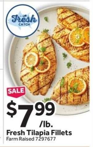 Fresh Tilapia Fillets