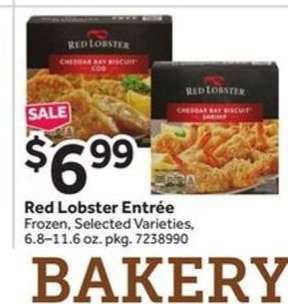 Red Lobster Entrée