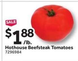 Hothouse Beefsteak Tomatoes