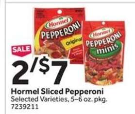 Hormel Sliced Pepperoni*