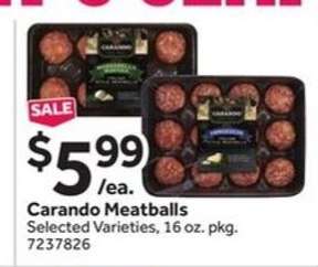 Carando Meatballs