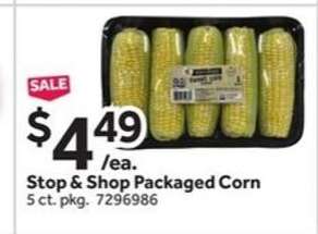 Stop & Shop Packaged Corn
