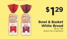 Bowl & Basket White Bread