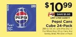 Pepsi Cans Cube 24-Pack