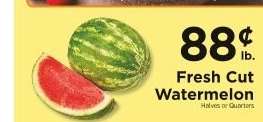 Fresh Cut Watermelon