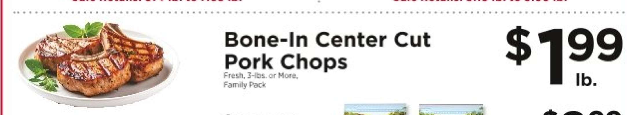 Bone-In Center Cut Pork Chops