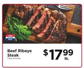 Beef Ribeye Steak