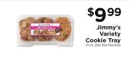 Jimmy's Variety Cookie Tray