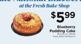 Blueberry Pudding Cake