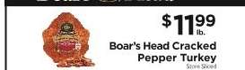 Boar's Head Cracked Pepper Turkey