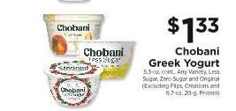 Chobani Greek Yogurt