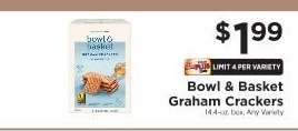 Bowl & Basket Graham Crackers