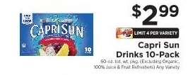 Capri Sun Drinks 10-Pack