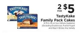 TastyKake Family Pack Cakes