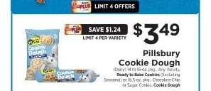 Pillsbury Cookie Dough