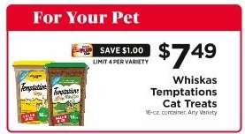 Whiskas Temptations Cat Treats