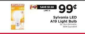 Sylvania LED A19 Light Bulb