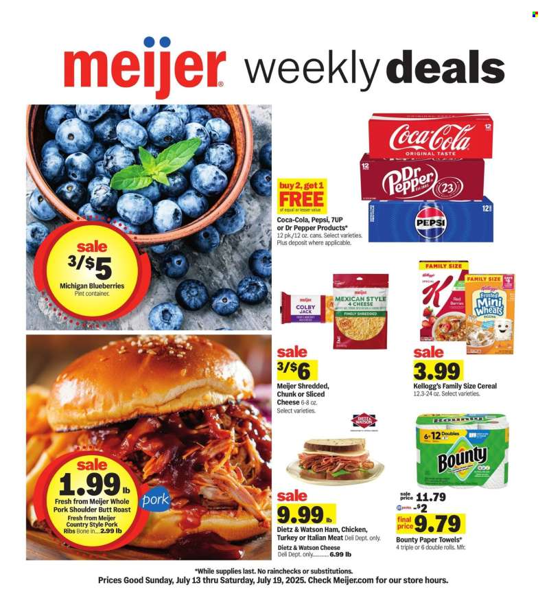 Meijer Flyer - 07/13/2025 - 07/19/2025.