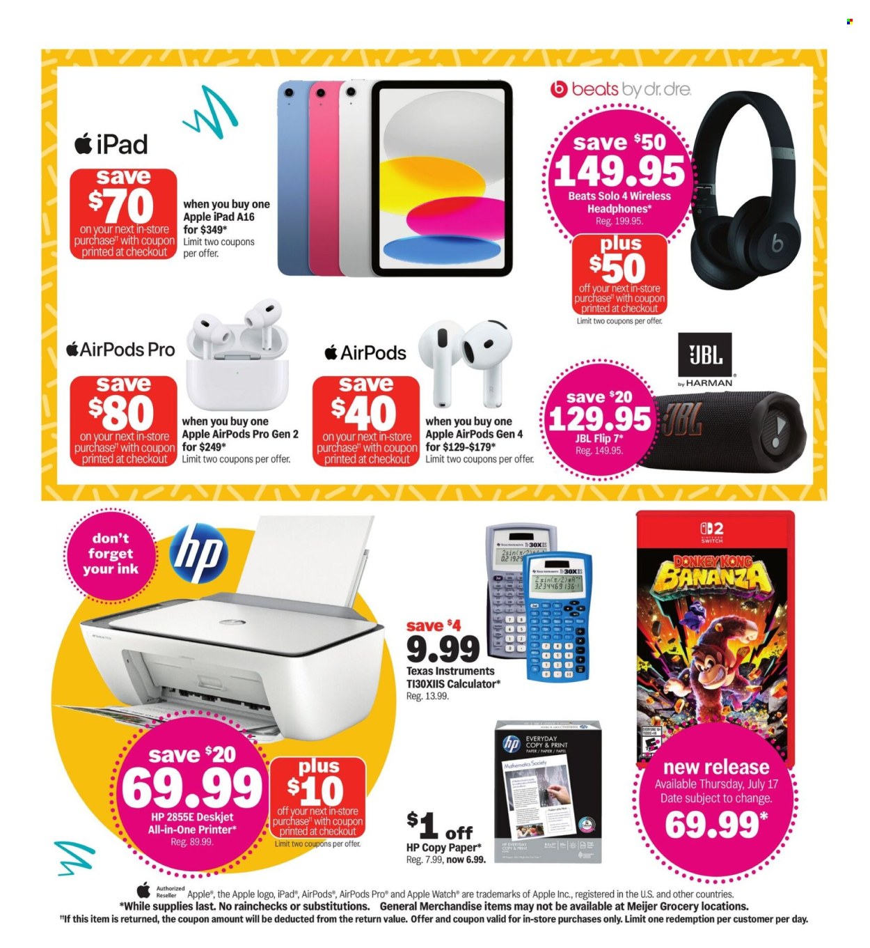 Meijer ad - 07/13/2025 - 07/19/2025. Page 6
