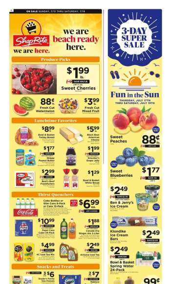 ShopRite Flyer - 07/13/2025 - 07/19/2025.
