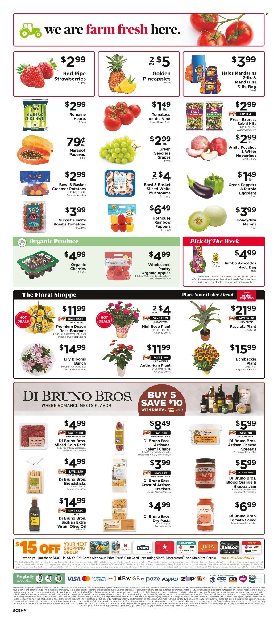 ShopRite ad - 07/13/2025 - 07/19/2025. Page 9