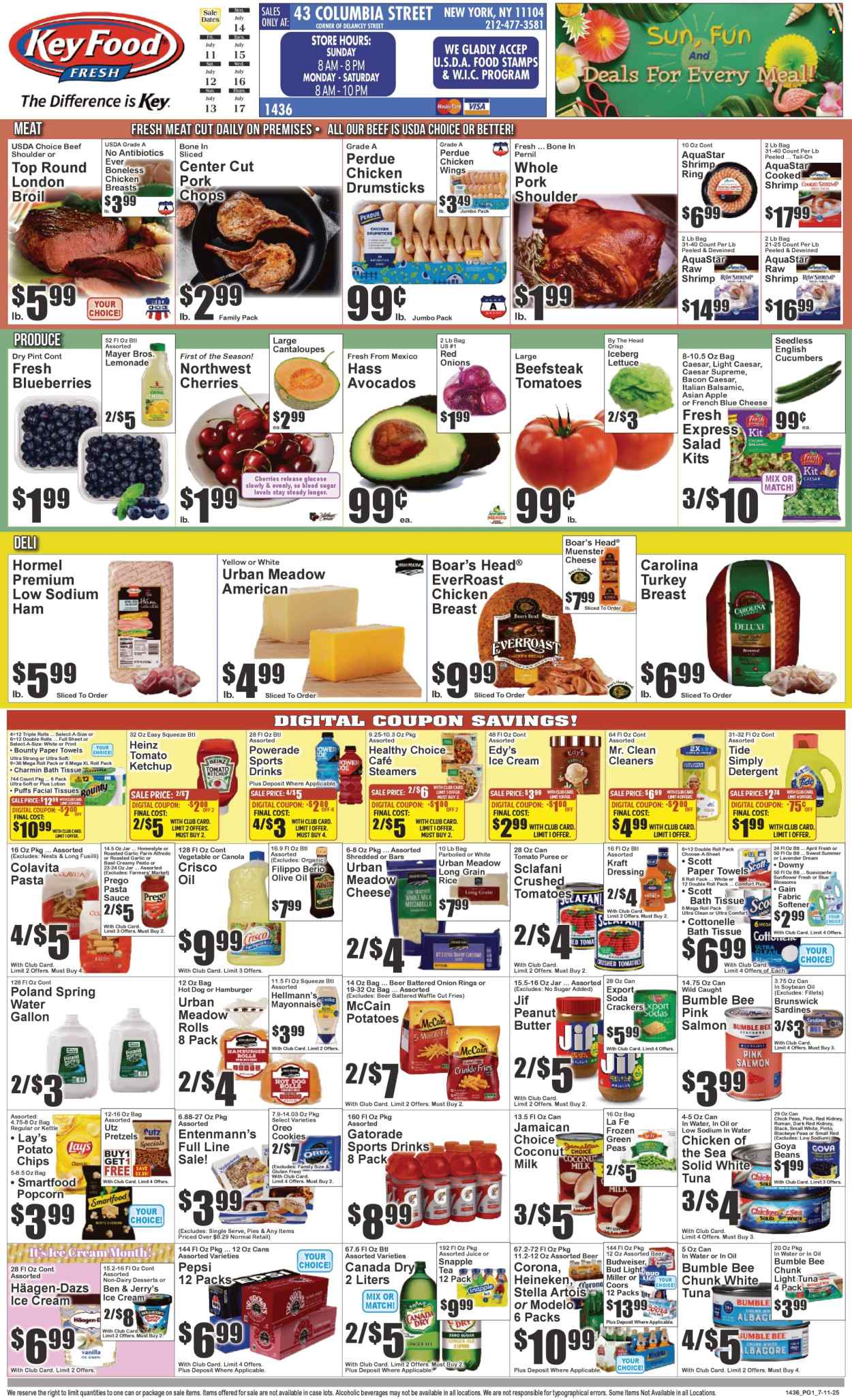 Key Food ad - 07/11/2025 - 07/17/2025. Page 1