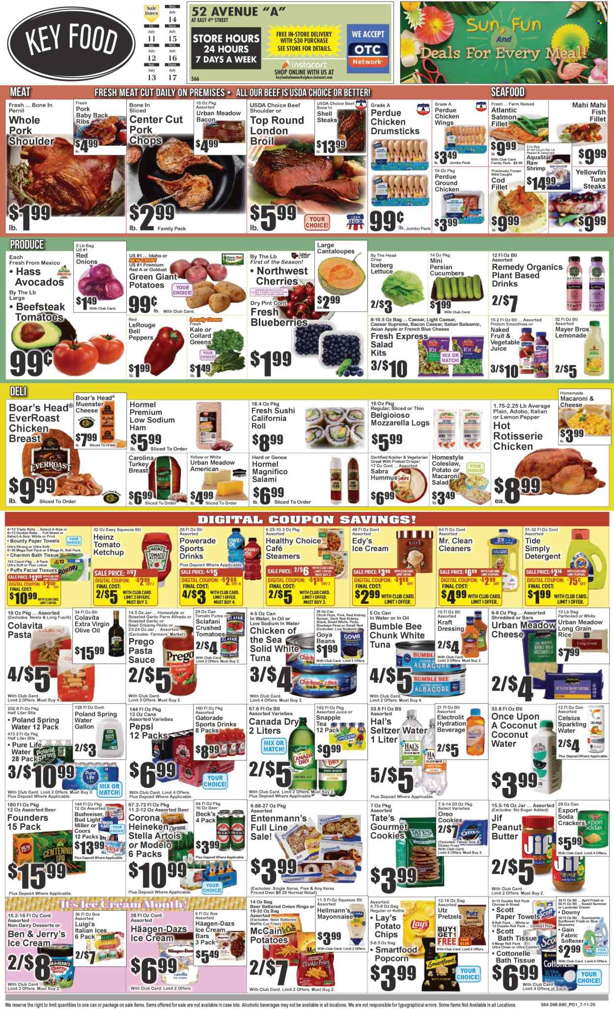 Key Food ad - 07/11/2025 - 07/17/2025. Page 1