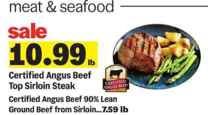 Certified Angus Beef Top Sirloin Steak