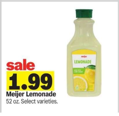 Meijer Lemonade