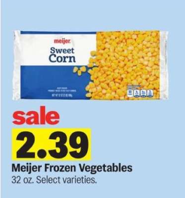 Meijer Frozen Vegetables